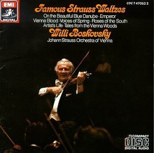 [중고] Willi Boskovsky / J. Strauss Ii : Famous Strauss Waltzes, Vol. 1 (수입/cdc7470522)