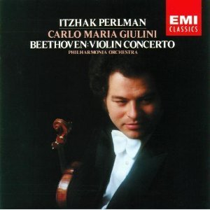 [중고] Itzhak Perlman, Carlo Maria Giulini / Beethoven : Violin Concerto (수입/cdc7470022)