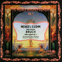 [중고] Gustave Leon / Mendelssohn : Violin Concerto; Bruch : Violin Concerto No.1 (수입/30007)