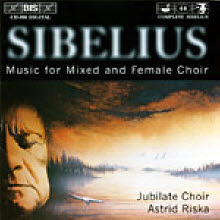 [중고] Jubilate Choir, Astrid Riska / Sibelius : Music for Mixed and Female Choir (수입/biscd998)