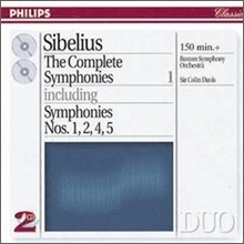 [중고] Colin Davis / Sibelius : Complete Symphony Vol.1 (2CD/dp3543)