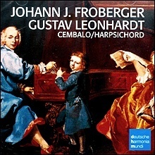 [중고] Gustav Leonhardt / Froberger : Works For Harpsichord (수입/rd77923)