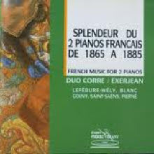 Philippe Corre, Edouard Exerjean / French Music For 2 Pianos (수입/미개봉/pv790041)