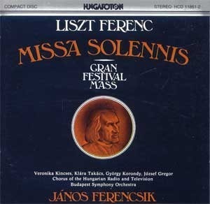 [중고] Janos Ferencsik / Liszt: Missa Solennis (수입/hcd118612)