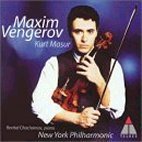 Maxim Vengerov / Dvorak : Violin Concerto Op.53, Violin Sonata Op.82 (미개봉/4509963002)