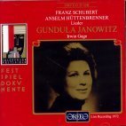 Gundula Janowitz, Irwin Gage / Schubert, Huttenbrenner : Lieder (수입/미개봉/c592021b)