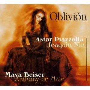 Maya Beiser, Anthony DeMare, Piazzolla, Nin / Oblivion (수입/미개봉/374422h1)