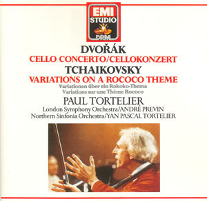 [중고] Paul Tortelier, Andre Previn, Yan Pascal Tortelier / Dvorak : Cello Concerto Op.104, Tchaikovsky : Rococo Variations Op.33 (ekcd02031)