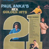 [중고] [LP] Paul Anka / Paul Anka&#039;s 21 Golden Hits