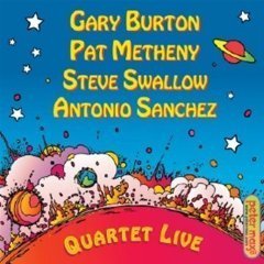 [중고] Gary Burton, Pat Metheny, Steve Swallow, And Antonio Sanchez / Quartet Live!