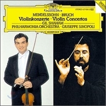 [중고] Gil Shaham, Giuseppe Sinopoli / Bruch : Violin Concerto No.1 in G minor Op.26, Mendelssohn : Violin Concerto in E minor Op.64 (수입/4276562)