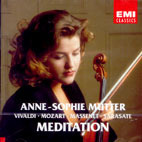 [중고] Anne-Sophie Mutter / VivaldiㆍMozartㆍMassenetㆍSarasate : Meditation (수입/724355526625)