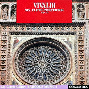 [중고] Alain Marion / Vivaldi : 6 Concertos For Flute, Strings And Continuo, Op.10 (일본수입/kges9202)