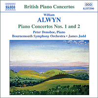 Peter Donohoe, James Judd / 윌리엄 얼윈 : 피아노 협주곡 1, 2번 (William Alwyn : Piano Concerto No.1 &amp; No.2/수입/미개봉/8557590)