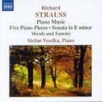 Stefan Veselka / R. 슈트라우스 : 피아노 작품집 [소나타 B단조, 5개의 피아노 소품, 기분과 상상] (R. Strauss : Piano Music [Piano Sonata Op.5, 5 Piano Pieces, Moods And Fancies Op.9]/수입/미개봉/8557713)