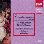 Jeffrey Tate / 멘델스존 : 한 여름밤의 꿈, 브리튼 : 야상곡 (Mendelssohn : A Midsummer Night&#039;s Dream, Britten : Nocturne Op.60/수입/미개봉/724356986428)