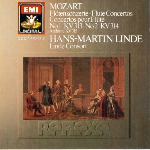 [중고] Hans-Martin Linde, Linde Consort / Mozart: Flute Concertos Nos. 1 &amp; 2 (수입/cdc7476432/ksc20017)