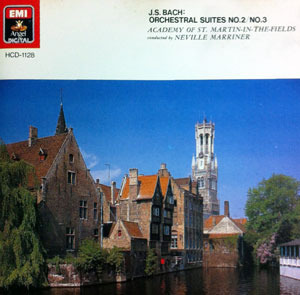 [중고] Nwville Marriner / J.S.Bach : Orchestral Suites No.2,3 (일본수입/bestcd12)