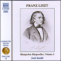 Jeno Jando / 리스트 : 헝가리 광시곡 1-9번 (Liszt : Complete Piano Music, Vol.12 - Hungarian Rhapsody No.1-9/수입/미개봉/8554480)