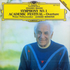Leonard Bernstein / Brahms : Symphony No.1 Academic Festival - Overture (미개봉/do0097)