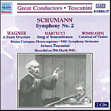 Arturo Toscanini / Schumann : Symphony No.2 Op.61, Wagner : A Faust Overture (2CD/수입/미개봉/811083637)