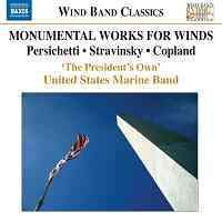 ‘The President’s Own’ United States Marine Band / Monumental Works for Winds (수입/미개봉/8570243)