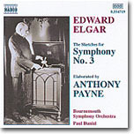 Edward Elga, Paul Daniel, Bournemouth Symphony Orchestra / Elgar-Payne : Symphony No.3 (수입/미개봉/8554719)