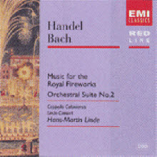 Hans-Martin Linde / Handel : Music For The Royal Fireworks, J.S. Bach : Orchestral Suite No.2 (수입/미개봉/724357326124)