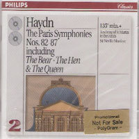 [중고] Neville Marriner / Haydn : The Paris Symphonies No82-87 (2CD/dp2733)