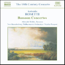 Albrecht Holder, Nicolas Pasquet / Rosetti : Bassoon Concertos (수입/미개봉/8555341)