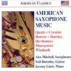Alex Mitchell / American Classics - 미국 색소폰 작품집 (American Saxophone Music/수입/미개봉/8559241)