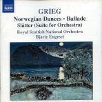 Bjarte Engeset / 그리그 : 노르웨이 춤곡, 발라드, 장송 행진곡 외 (Greig : Orchestrated Piano Pieces/수입/미개봉/8557854)