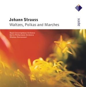 Nikolaus Harnoncourt / 요한 스트라우스 : 왈츠, 폴카, 행진곡 (Johann Strauss : Waltzes, Polkas, Marches/수입/미개봉/0927499812)