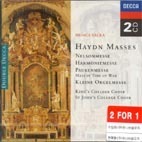 David Willcocks, George Guest / Haydn : Nelsonmesse, Harmoniemesse, Paukenmesse (2CD/수입/미개봉/4550202)