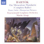 Marin Alsop / 바르톡: 중국의 이상한 관리, 무곡 모음곡, 헝가리 그림 (Bartok: The Miraculous Mandarin [Complete Ballet], Dance Suite, Hungarian Pictures/수입/미개봉/8557433)