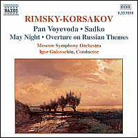 Igor Golovschin / 림스키-코르사코프 : 관현악과 서곡집 (Rimsky-Korsakov : Pan Voyevoda, Sadko Op.5, Overture On Russian Themes Op.20/수입/미개봉/8553858)