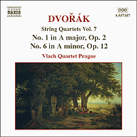 Vlach Quartet Prague / 드보르작 : 현악 사중주 1, 6번 (Dvorak : String Quartet No.1 Op.2, No.6 Op.12/수입/미개봉/8557357)