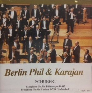 Karl Bohm, Herbert Von Karajan / Schubert : Symphony No.5 In B Flat Major D.485, No.8 B Minor D.759 (수입/미개봉/mcr2012)