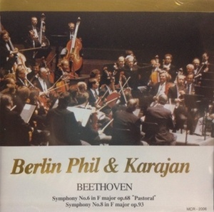 Herbert Von Karajan / Beethoven : Symphony No.6 In F Major Op.68 Pastoral, No.8 In F Major Op.93 (수입/미개봉/mcr2006)