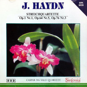 [중고] Caaspar Da Salo Quartett / Haydn : Streichquartette (일본수입/srk5035)