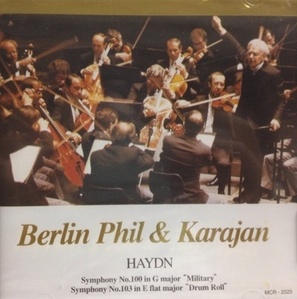 Herbert Von Karajan / Haydn : Symphony No.100 In G Major Military, No.103 In E Flat Major Drum Roll (수입/미개봉/mcr2025)
