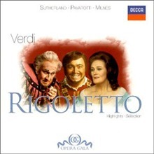 Joan Sutherland, Luciano Pavarotti, Richard Bonynge / Verdi : Rigoletto - Highlights (수입/미개봉/4582392)
