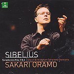 [중고] Sakari Oramo / 시벨리우스 : 교향곡 2, 4번 (Sibelius : Symphony No.2 Op.43, No.4 Op.63/8573857762)