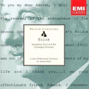 [중고] Adrian Boult / Elgar : Symphony No.2, Cockaigne (수입/cdm7640142)