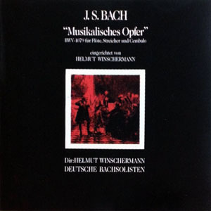 [중고] Helmut Winschermann / J.S.Bach : &quot;Musikalisches Opfer&quot; (srcd1319)