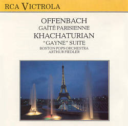[중고] Arthur Fiedler / Jacques Offenbach: Ga&amp;icirc;te Parisienne; Aram Khachaturian: Gayne Suite (수입/77342rv)