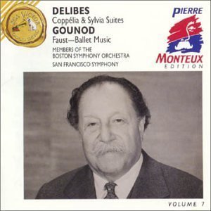 Pierre Monteux / Delibes: Coppelia &amp; Sylvia Suites, Gounod: Faust - Ballet Music (Monteux Edition, Vol. 7) (수입/미개봉/09026619752)