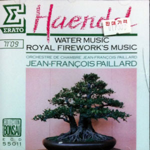 [중고] Jean Francois Paillard / Haendel : Water Music, Royal Firework&#039;s Music (수입/ecd55011)