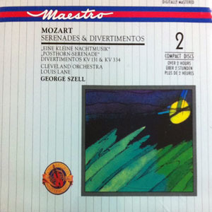 [중고] George Szell / Mozart : Serenades &amp; Divertimantos (2CD/cc2k7554)