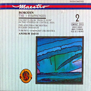 [중고] Andrew Davis / Borodin : The 3 Symphonies (2CD/cc2k7545)